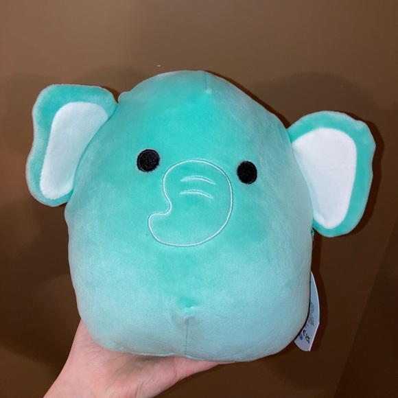 NWT 8” Diego the Blue Elephant Squishmallow - Picture 1 of 5